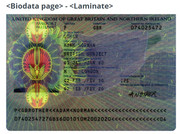 UK_Pass - Biodata-Laminate
