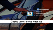 Cheap Limo Service Near Me