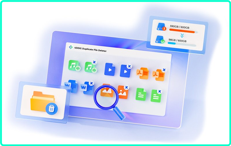 4DDiG Duplicate File Deleter 3.0.5.2 (x64) Multilingual