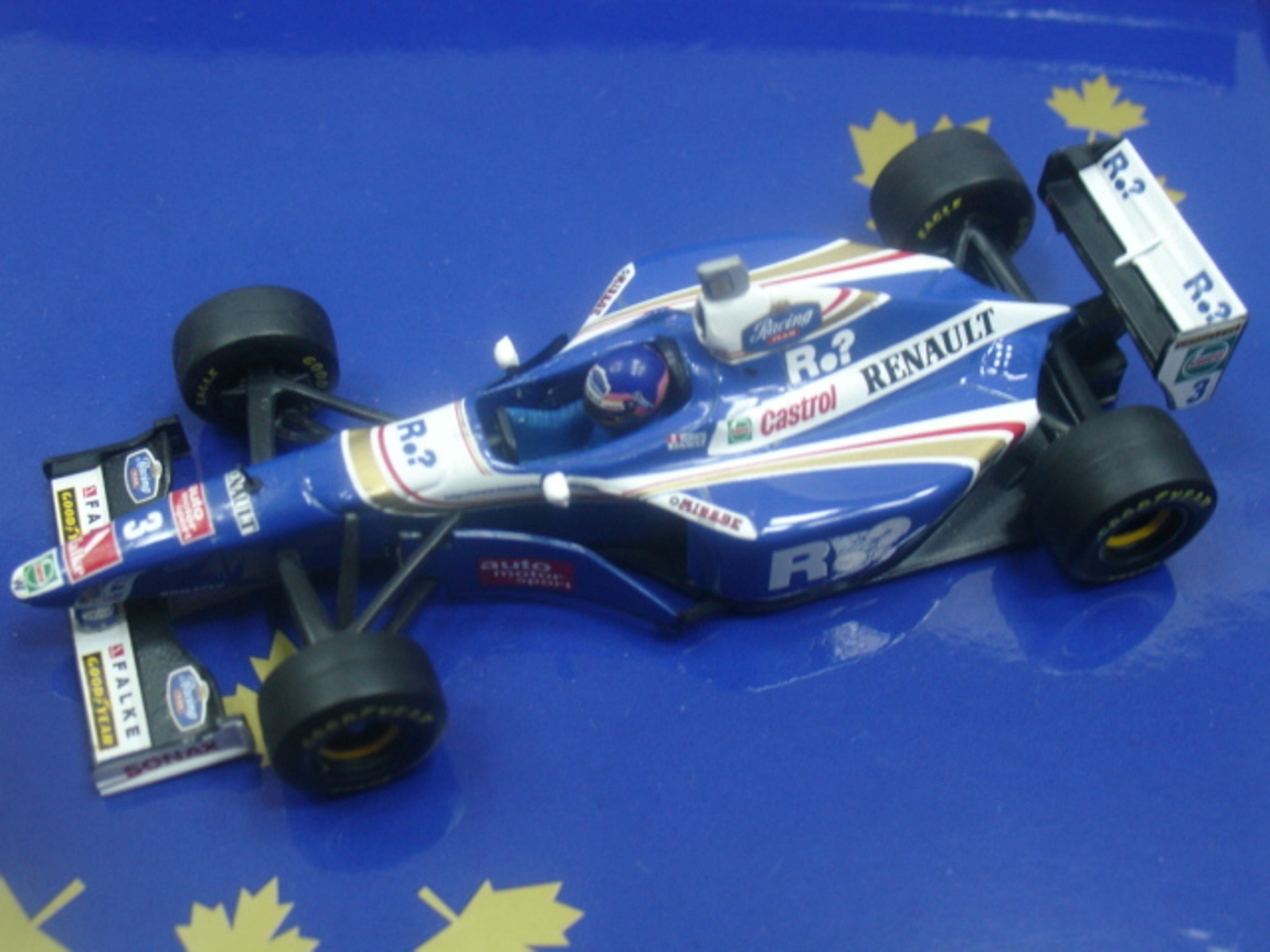 WOW EXTREMELY RARE Williams FW19 Villeneuve World Champion