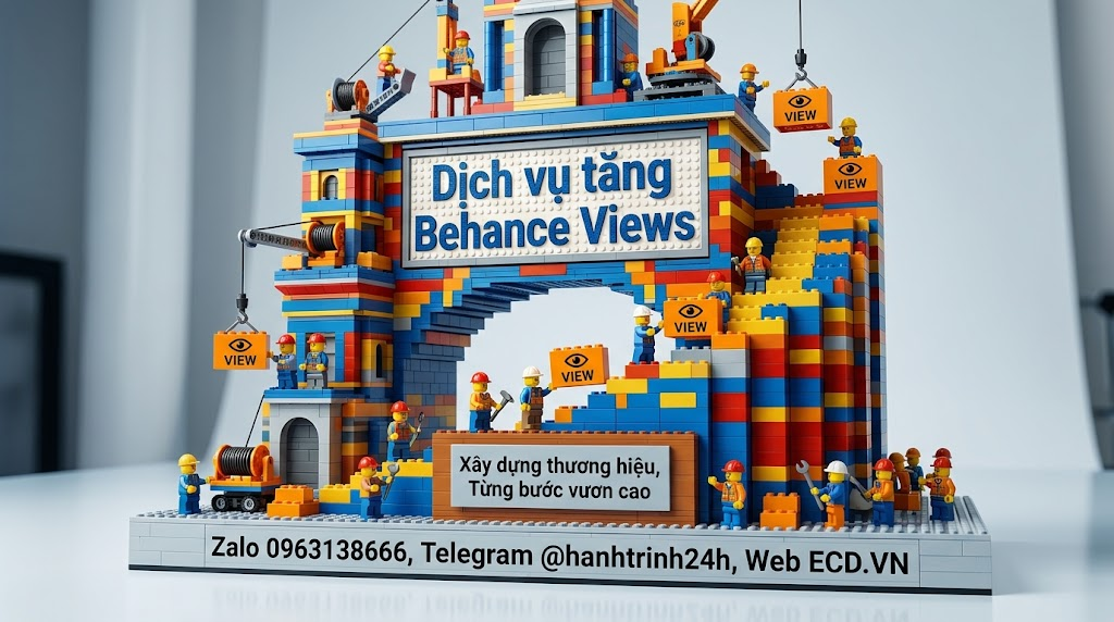 dịch vụ tăng behance views hàng đầu behance freelancer