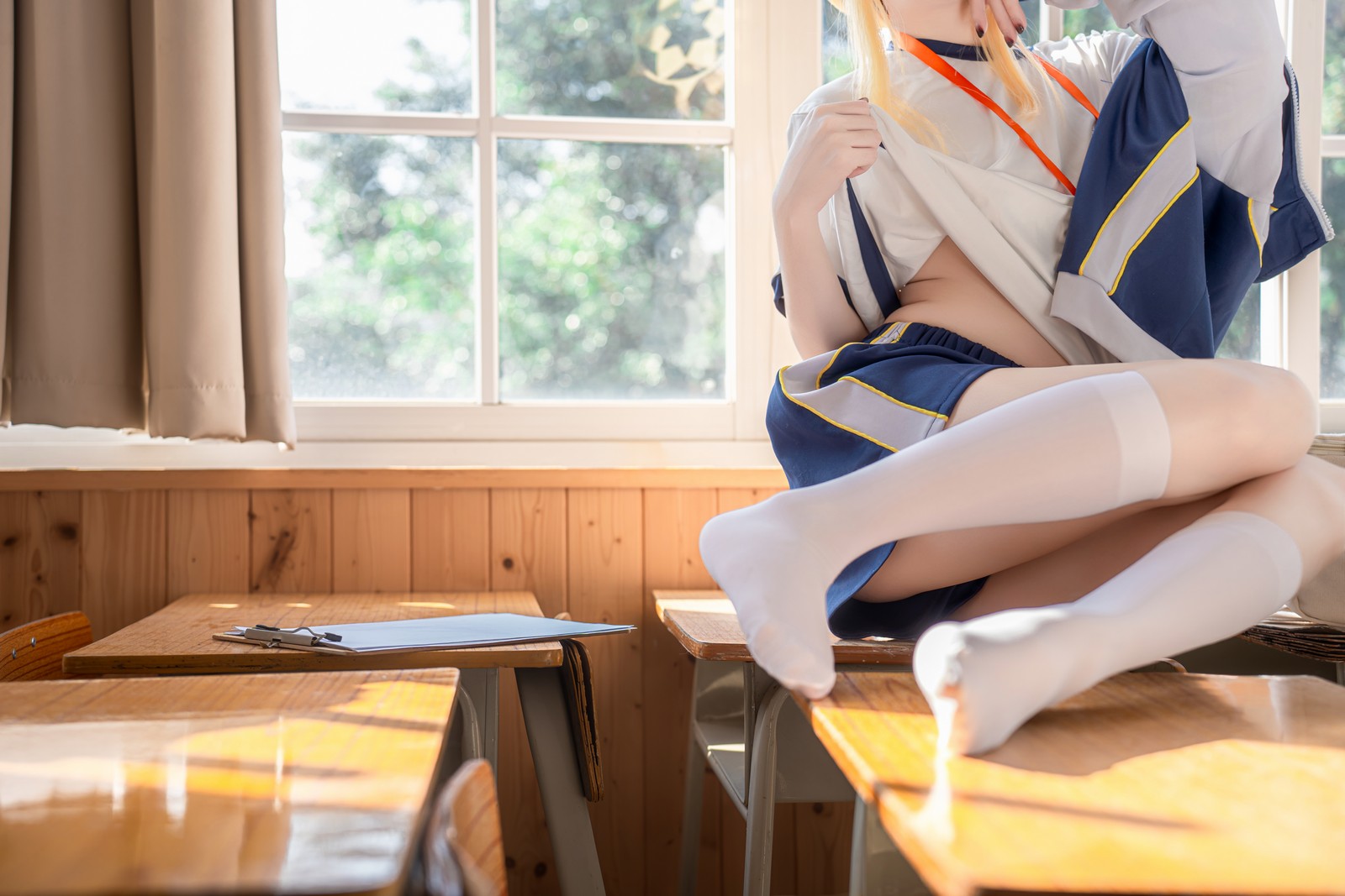 纸悦Etsu_ko《玛丽体操服》运动系写真图集｜元气少女主题[64P-356.8M]插图9
