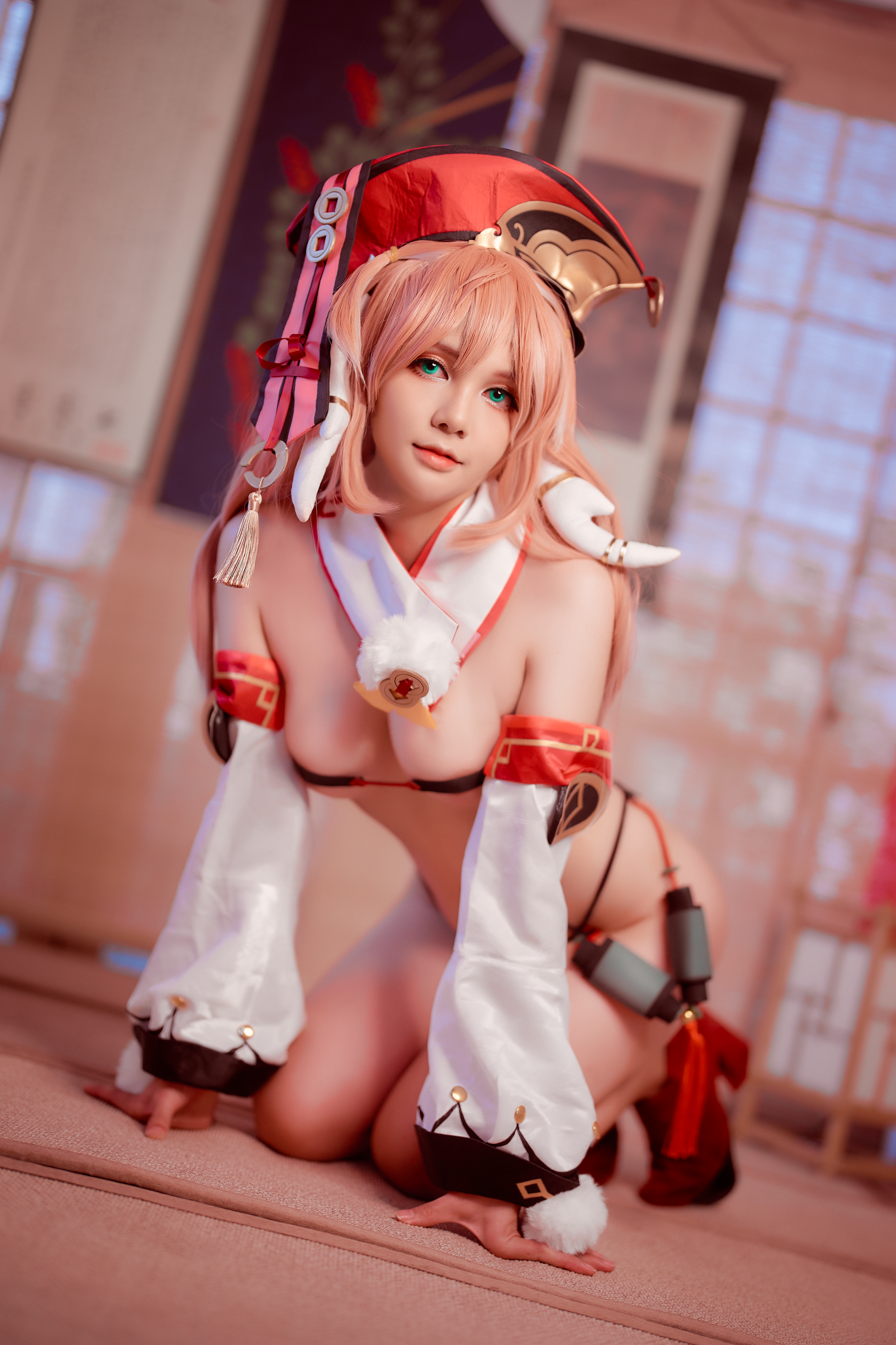 Joyce Lin2x Yanfei Cosplay Genshin Impact 高清图集 33P插图1