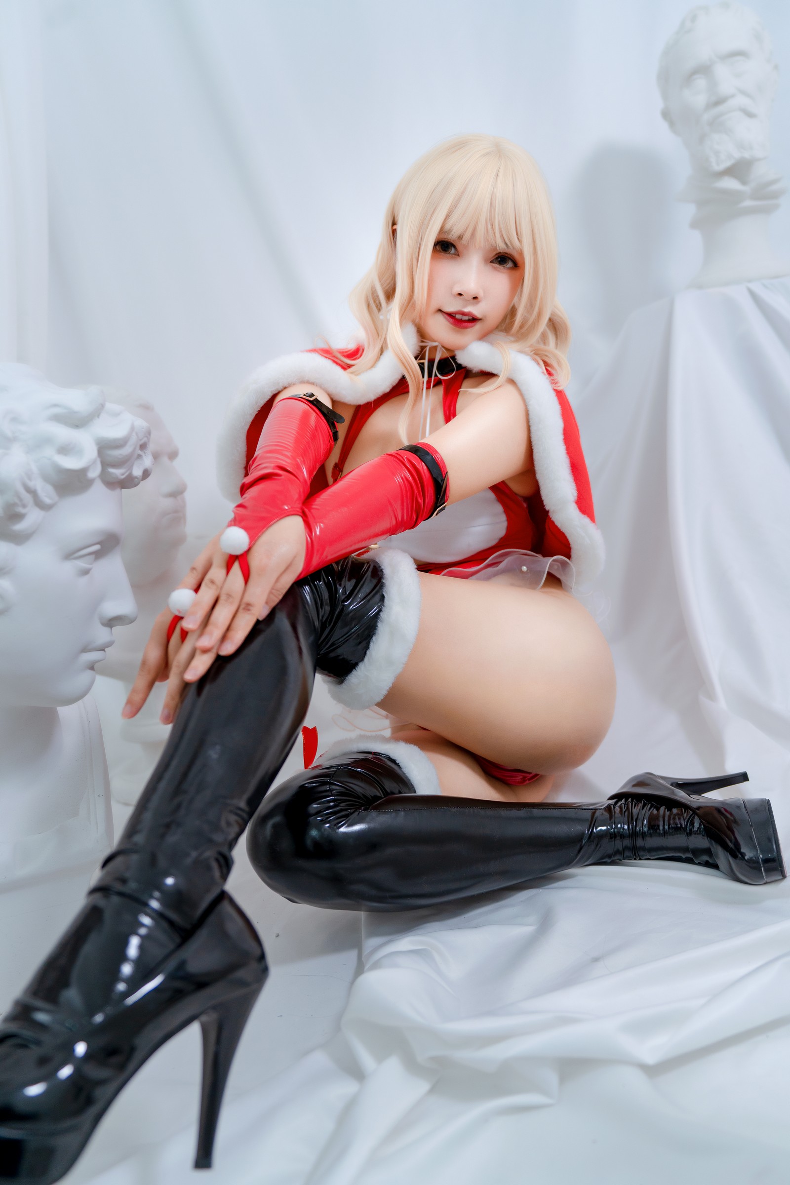 Neko-薇薇 雪夜锦礼 Cosplay 写真合集｜高清大图（32P｜263MB）插图5