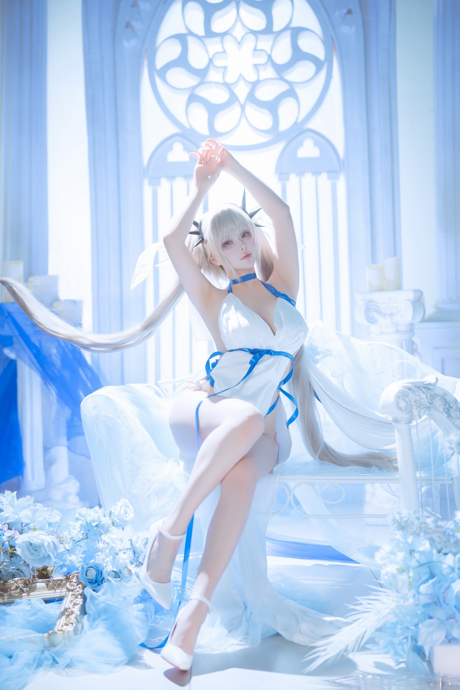 w百合欧皇子w 碧蓝航线可畏写真集 – 纪念印记主题COS高清图 [14P-21.8MB]插图