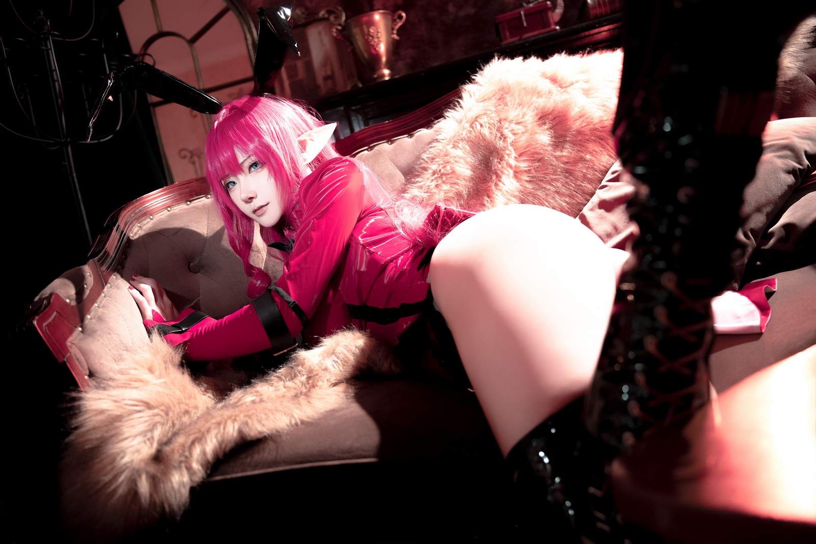 Seya-狮砸 – 妖精骑士 520精灵骑士 Cos 写真（16P-176.7MB）FGO主题插图3