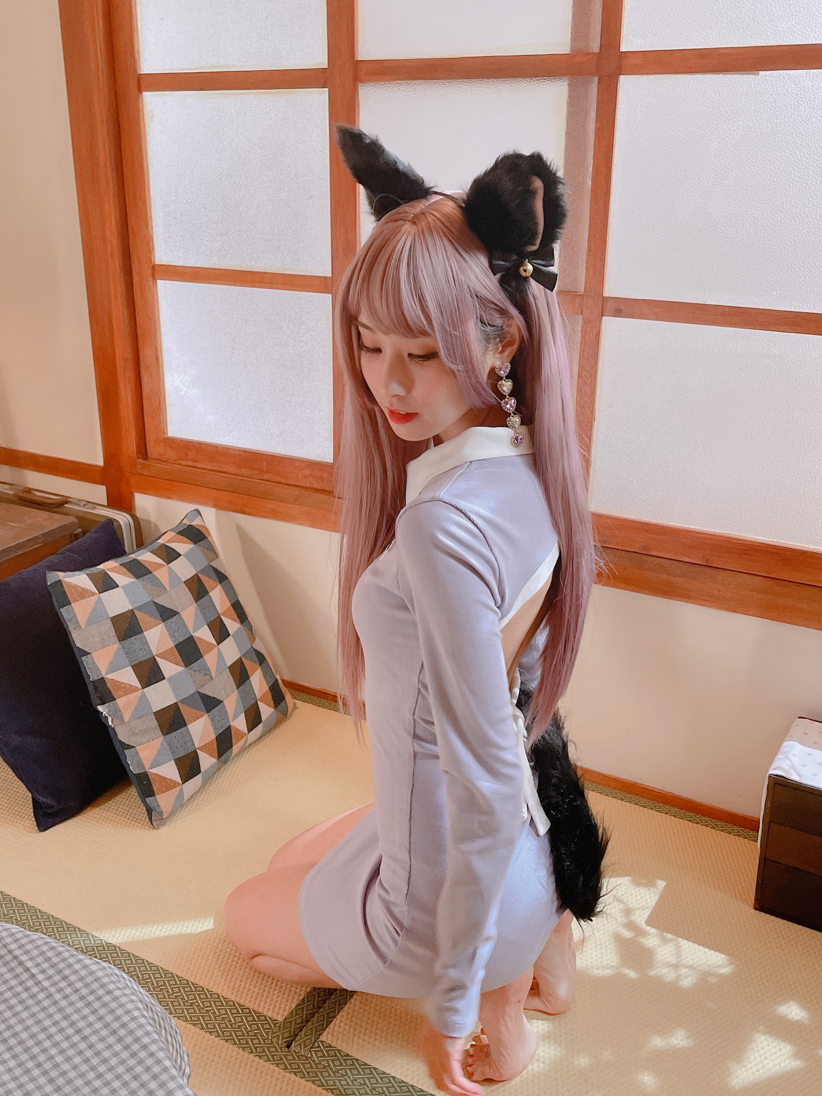 泥泥汝 猫女 主题 Cosplay 写真＋视频合集｜高质量图集（372P｜12V｜1.09GB）插图8