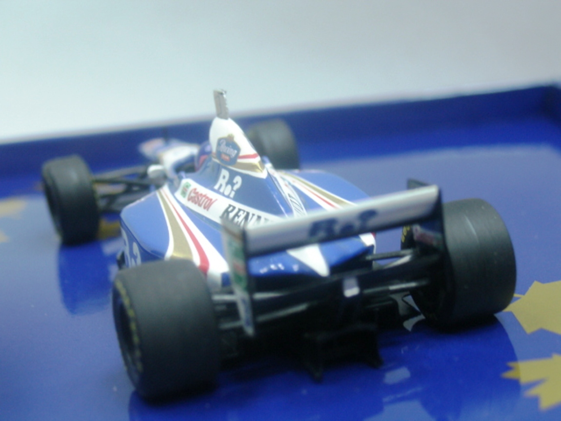 J.ヴィルヌーヴ WILLIAMS FW19 ワールドチャンピオンコレクション 1997年チャンピオン J.ヴィルヌーブ | F1ミニカーあれこれ