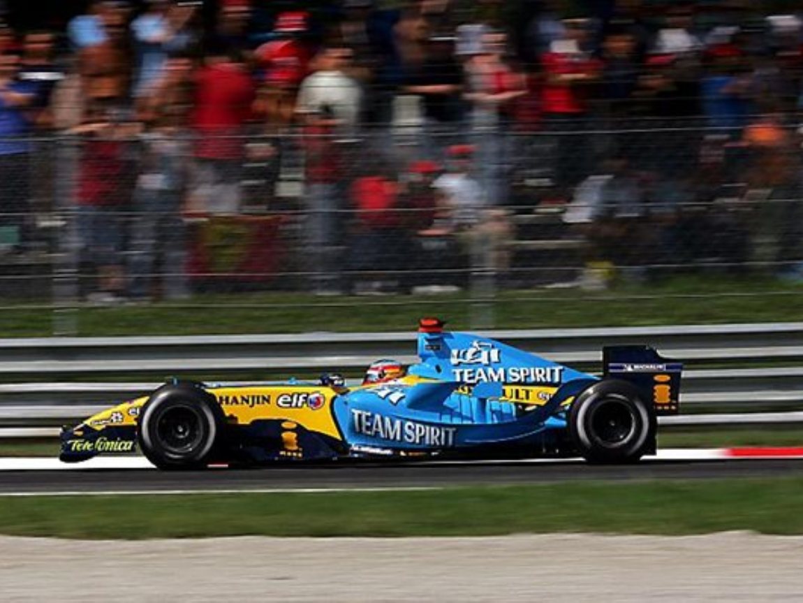 WOW EXTREMELY RARE Renault R25 Fer Alonso Vice Winner Monza