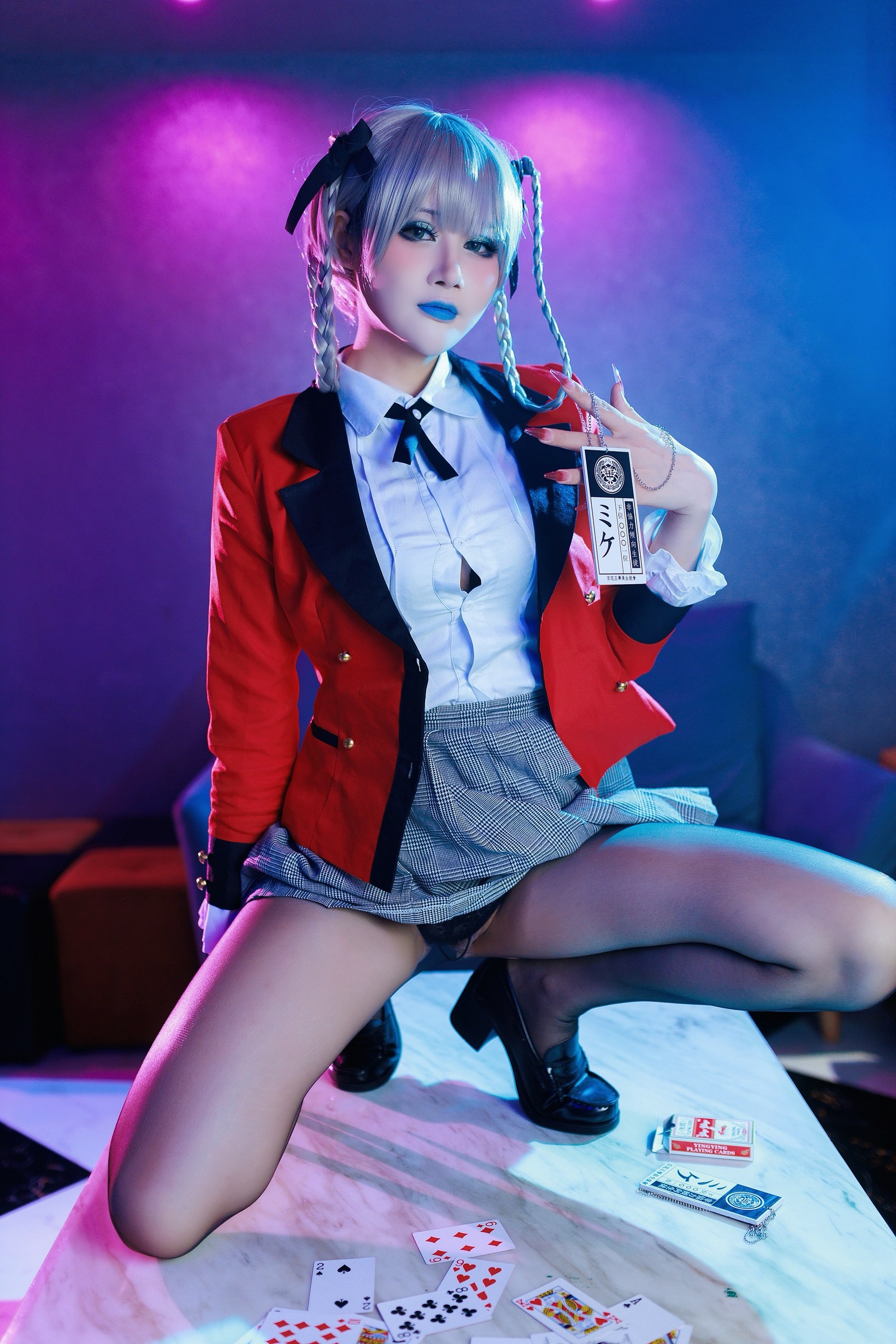 兔胖胖min – 狂赌之渊 桃喰绮罗莉 Cosplay 高清写真集（40P-340.9MB）插图