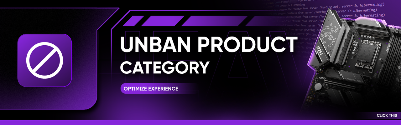 UNBAN PRODUCT
