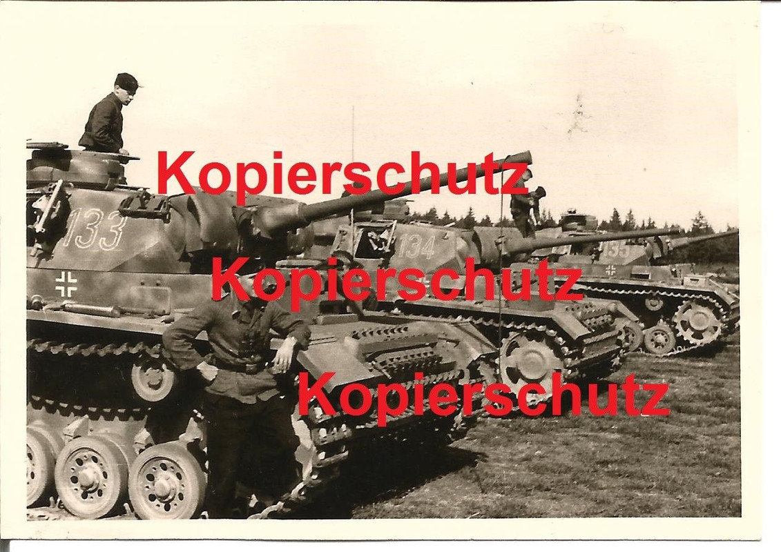 Tiger Panzer Abteilung 501 mit Panzer III Nummer 133 für Afrika