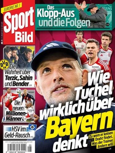 Cover: Sport Bild Magazin No 05 vom 31  Januar 2024