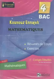 kounouz Ennajeh mathémathique 4 bac