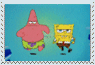 spongebob and patrick running