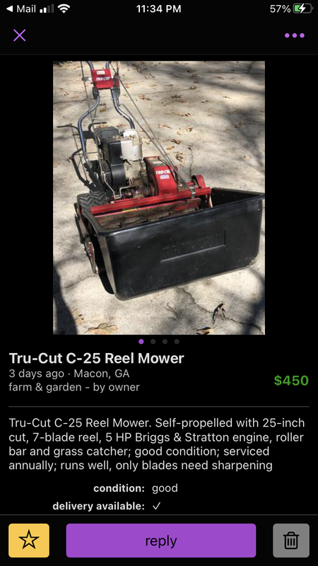 Trucut Reel Mower Questions Page 55 The Lawn Forum