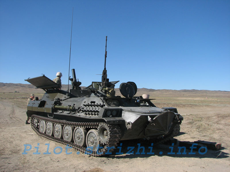 Aybat, 120mm mortar 2B11 on MT-LB carrier. Addionaly, a 2B14 82mm mortar is carried