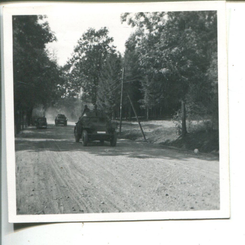 Spähpanzer Tanks Wehrmacht Vorhut Vormarsch WW2