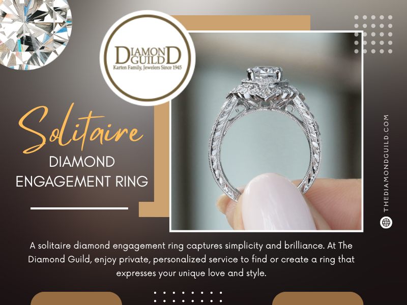 Solitaire Diamond Engagement Ring