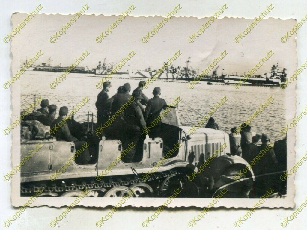 Foto, Wehrmacht, Sdkfz, Halbkette übersetzen nach Messina, Itali
