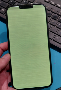 iphone 13 pro max green screen