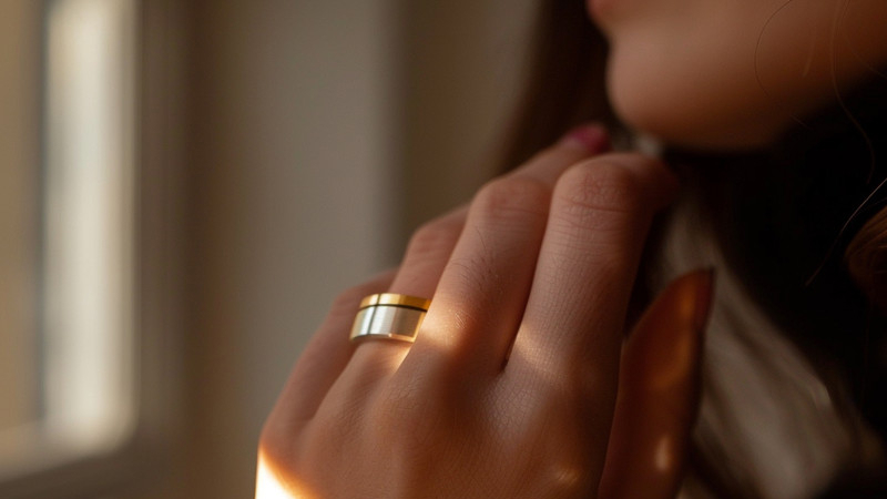 ring on a finger