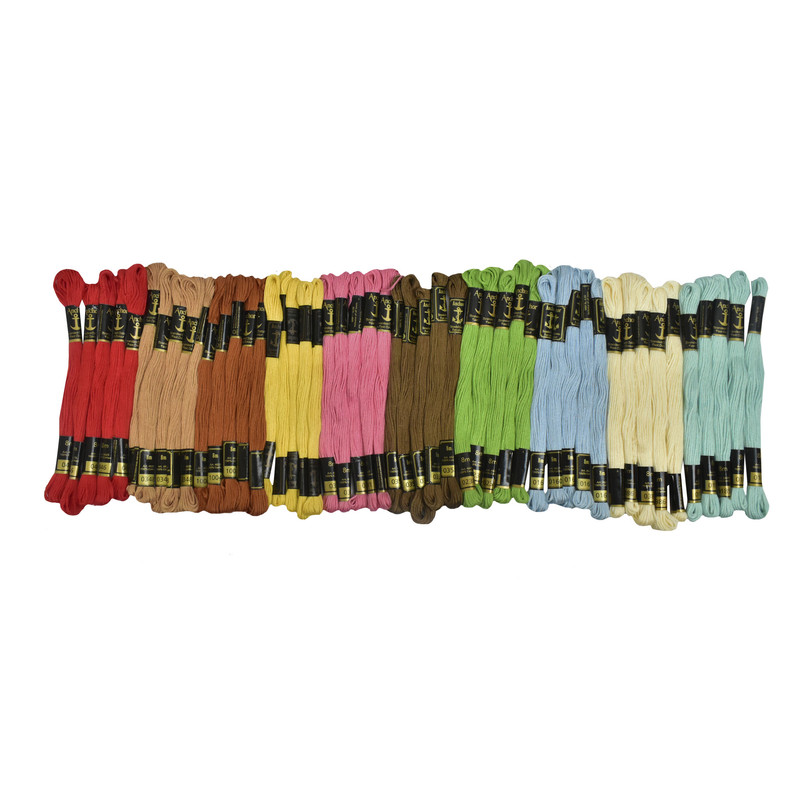 Anchor Thread Beautiful Carft Hand Knitting Cotton Cross Stitch Floss 50 Skenis - Picture 3 of 14