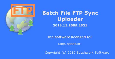 Batch File FTP Sync Uploader 2019.11.1009.2821