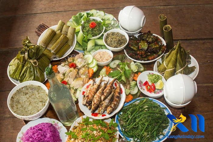 các món ăn truyền thống tại khe nước mọc - Ngụy Đình Kỳ