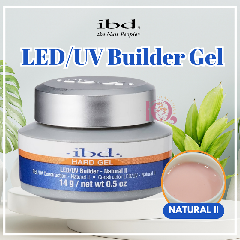 IBD Builder Gel 0.5 oz LED/UV NEW IN JAR [Clear/White/Pink/Natural