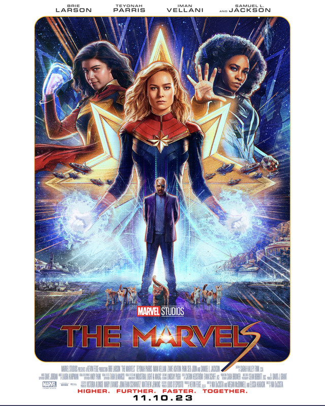 The Marvels 3D Blu-ray (2023) [Region Free] 13 March (regular) / 27 March  (SteelBook) - Blu-ray Forum