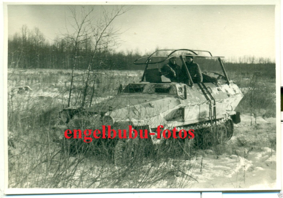 FOTO - SCHÜTZENPANZER - SdKfz  251 - SELTEN - Wi