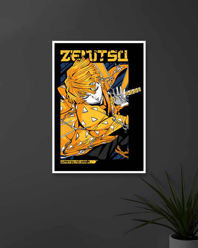Zenitsu Agatsuma #2 | Demon Slayer | Anime Posters