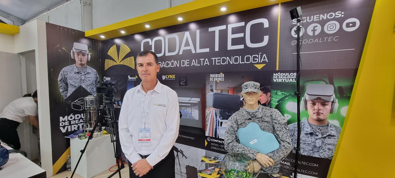 C. León (Codaltec): "Hay acercamientos con varios países Latinoamérica para la venta de simuladores