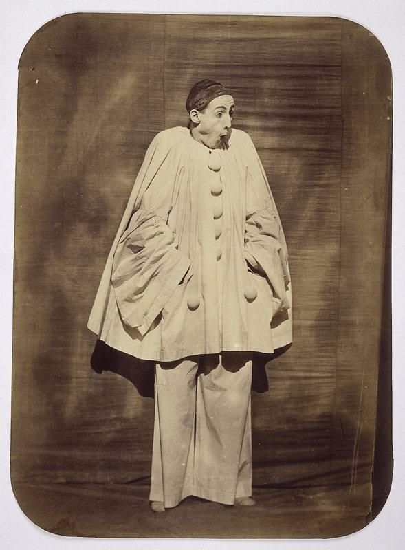 Nadar-Tournachon-Deburau-Pierrot