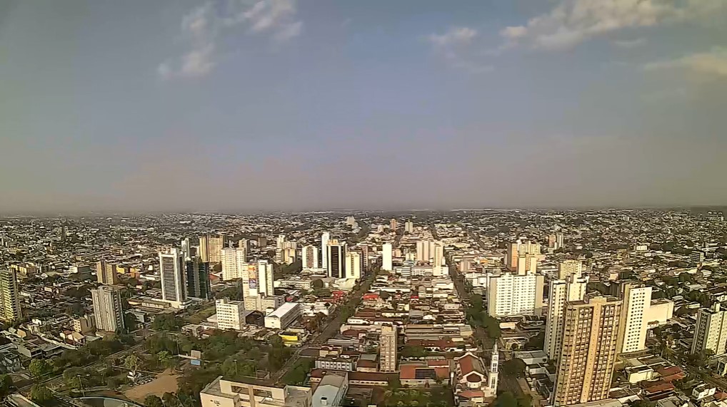 Campo Grande nesta manhã de sábado