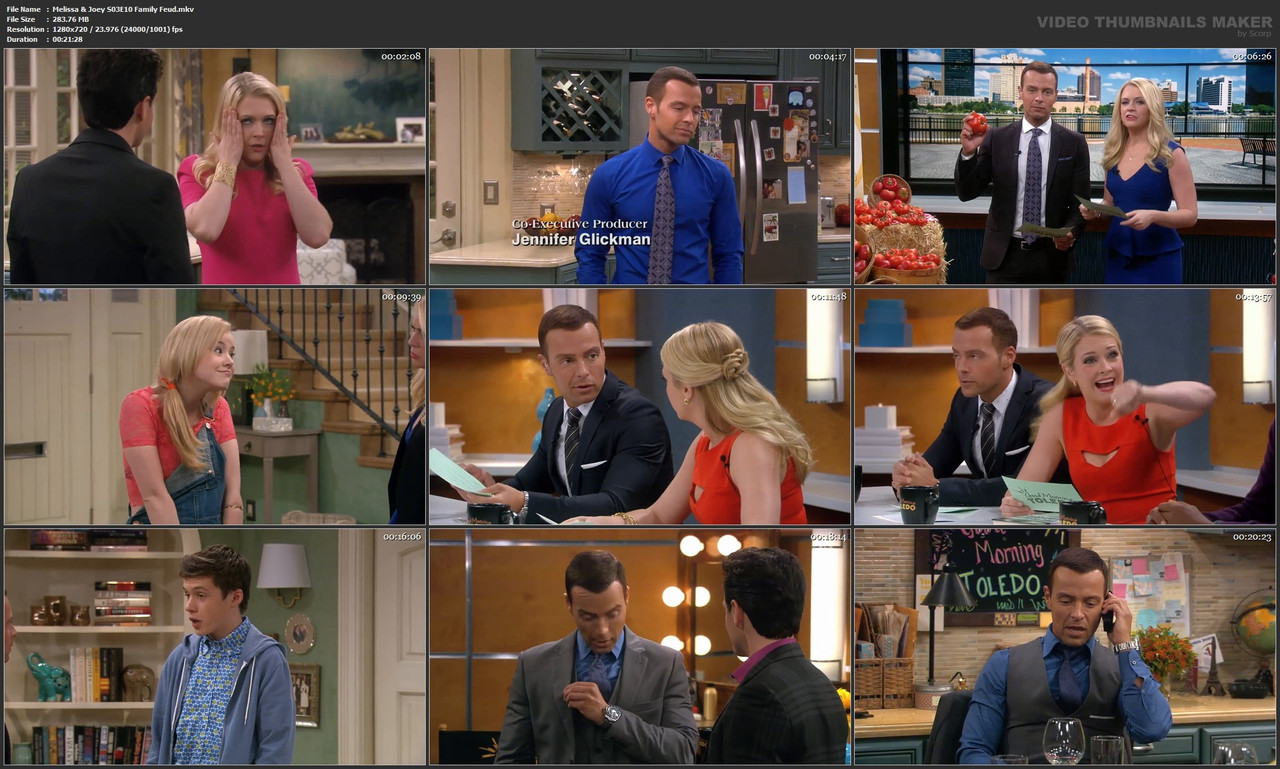 Melissa & Joey S03 E10 Family Feud mkv — Postimages