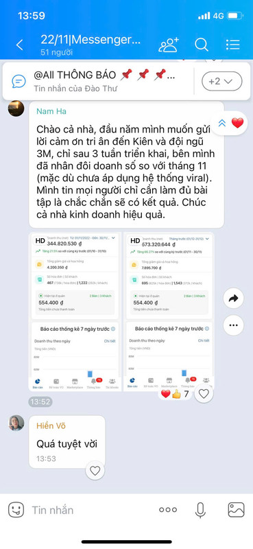 Feedback từ anh Nam Hà - Melioh Đà Nẵng