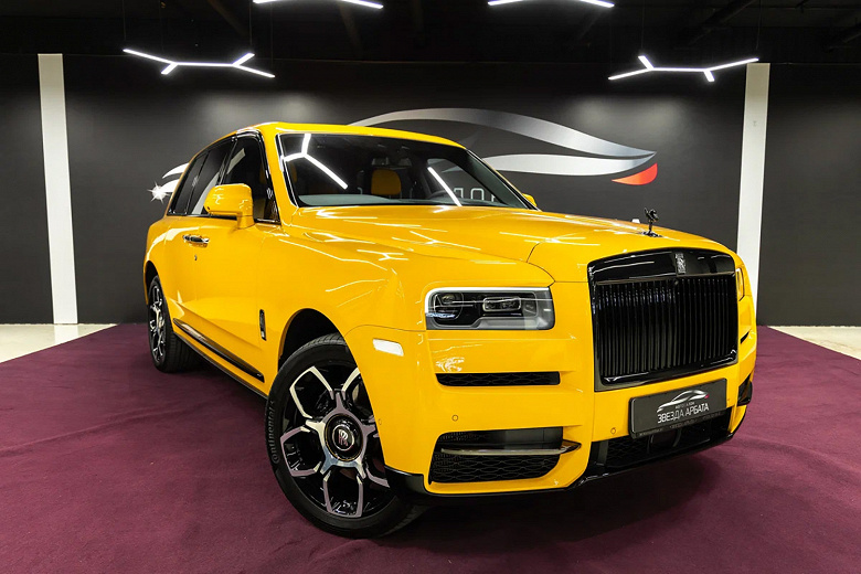 En Rusia se vende un Rolls-Royce Cullinan Black Badge especial