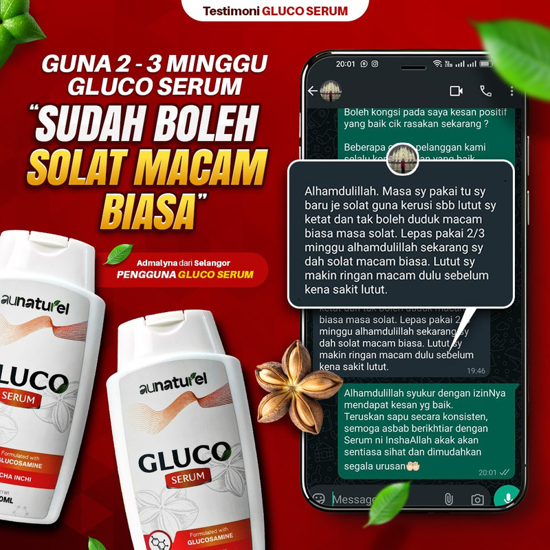 Testimoni Admalyna, Selangor — dulu solat guna kerusi, kini solat macam biasa