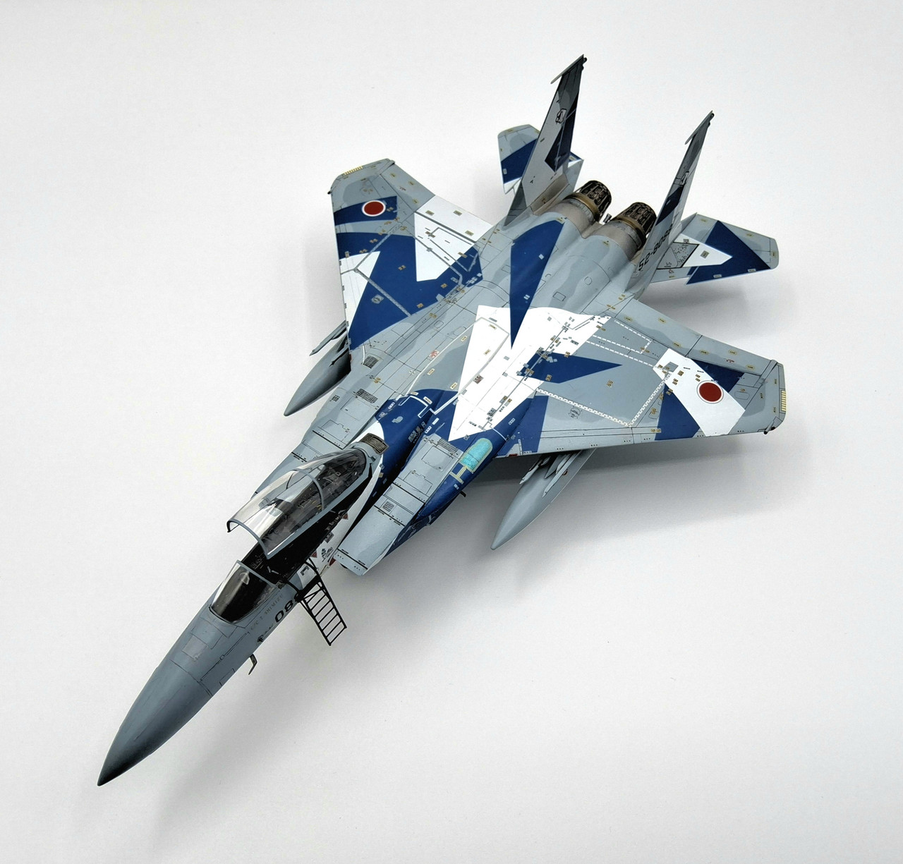 F-15DJ JASDF 1/72 Hasegawa Blue/White Aggressor - Ready for