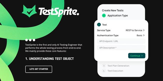 TestSprite - AI-агент для автоматического тестирования: генерирует тесты, выполняет их в облаке и ищет ошибки без ручной работы