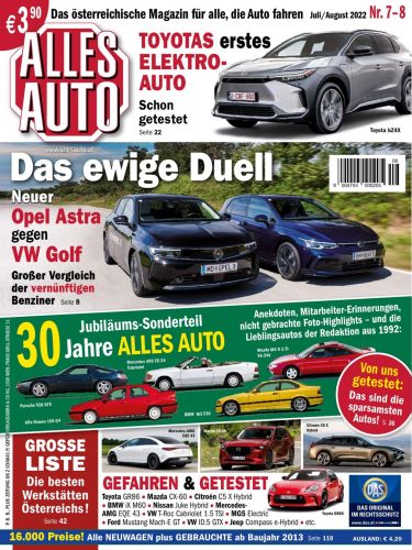 Cover: Alles Auto Magazin No 07-08 Juli-August 2022