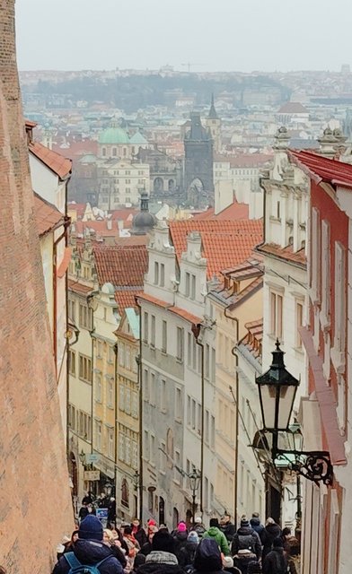 Casa Danzante, Reloj en movimiento y Castillo de Praga - Viena - Bratislava - Praga, Navidad 2024 (59)