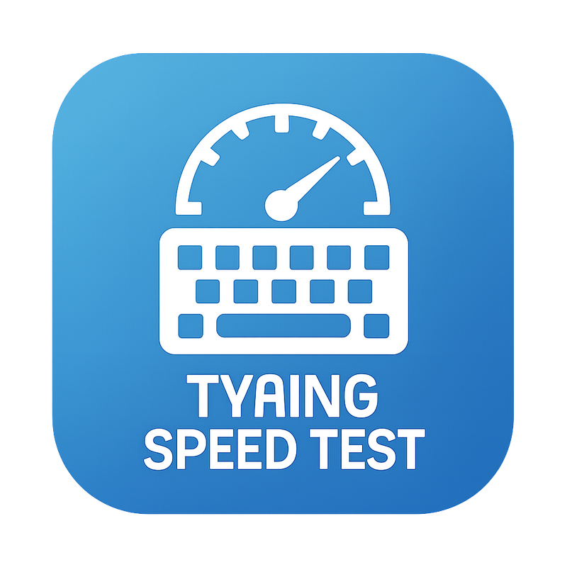 Typing Speed Test Icon