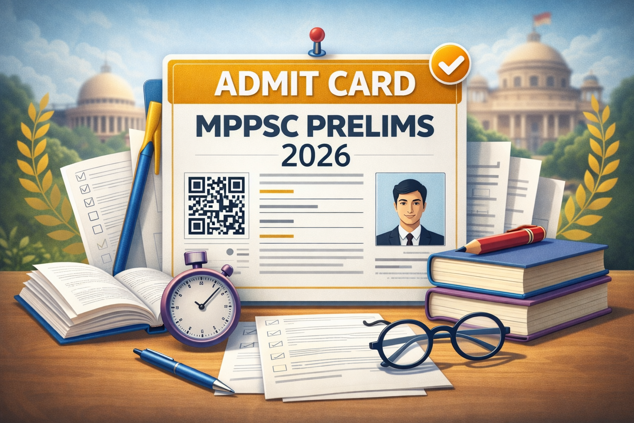 MPPSC Prelims Admit Card 2026 download