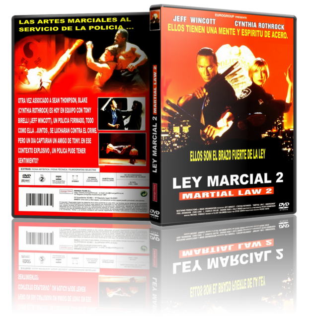 Portada - Ley Marcial 2 [DVD9 Custom] [Pal] [Cast/Ing] [Sub:Ingl] [Acción] [1992]