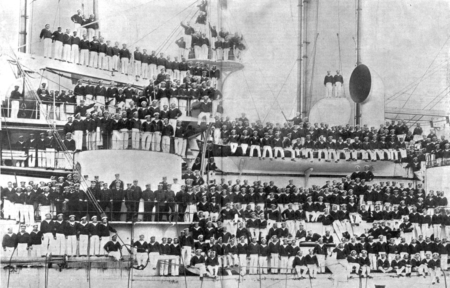 Команда_Петропавловска_снимок_из_журнала_Нива_за_июль_1903_года