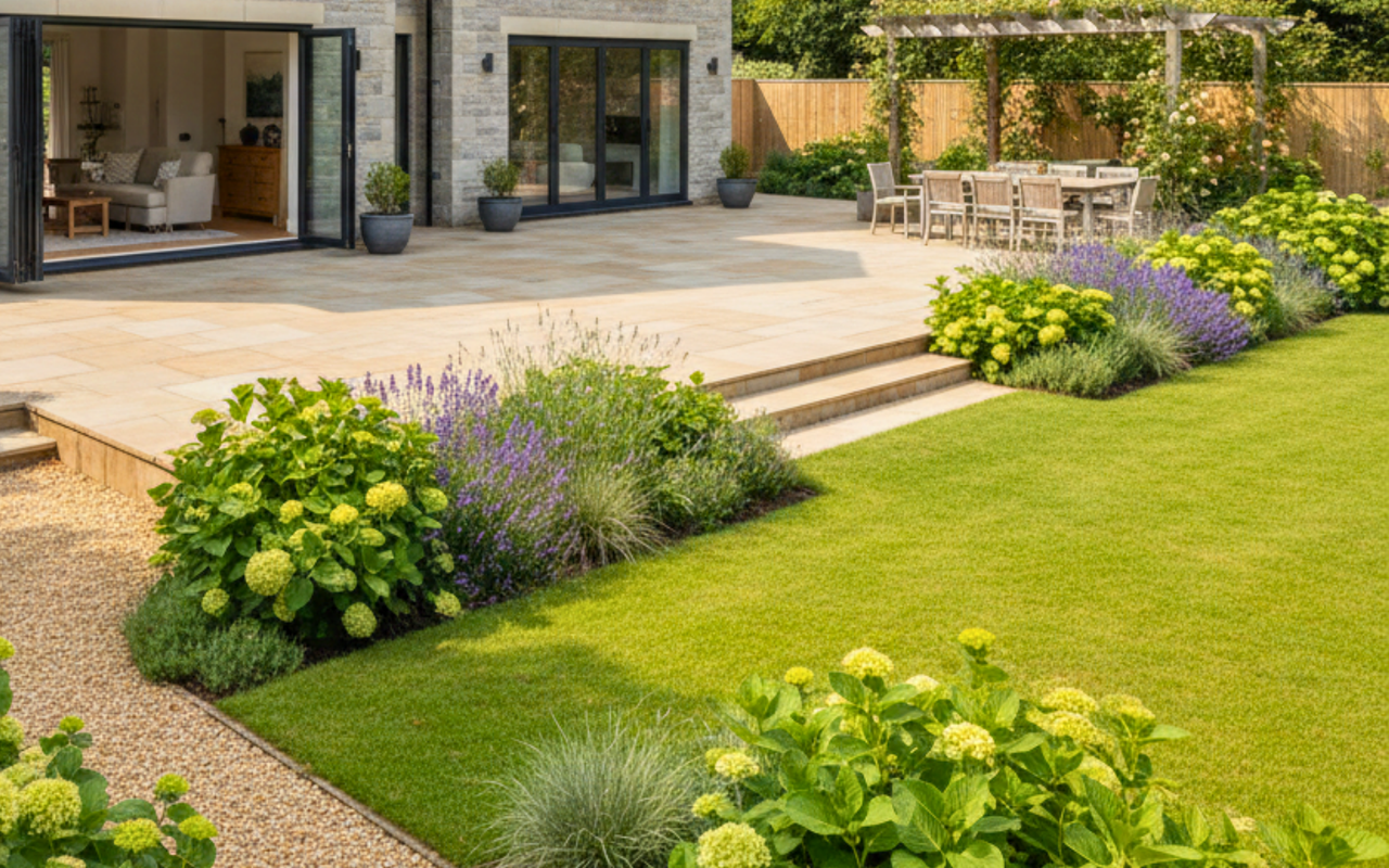 Garden landscaping Kent