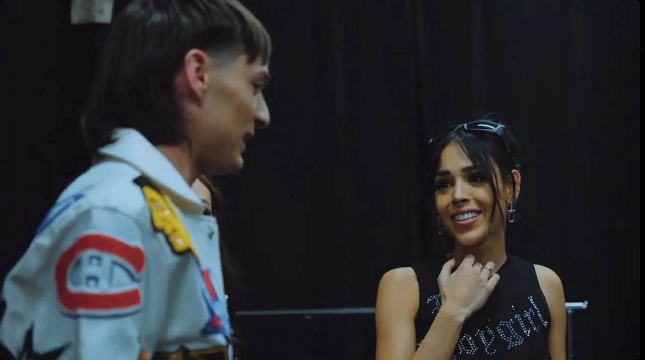 ¿Y Nicki Nicole?, Peso Pluma es captado junto a Danna Paola